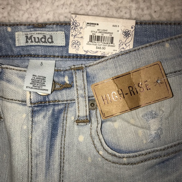 Mudd Jeans NWT Size 5 - Picture 5 of 5